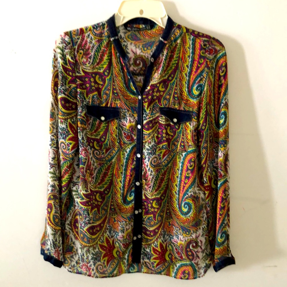 ZARA TRAFALUC collection beautiful shirt